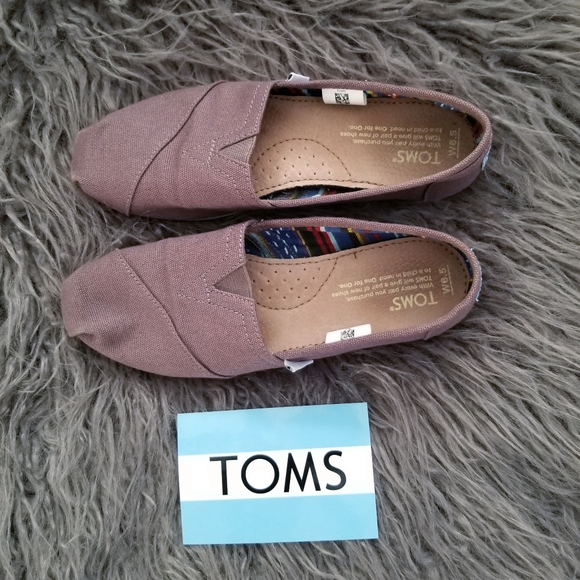 TOMS Women's 6.5 Ash Canvas - Picture 2 of 5